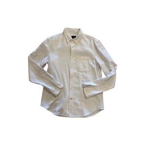 CLUB MONACO Men's Slim Fit White Button Down Shirt Size M NEW